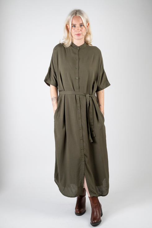 Maxi abito-camicia Dewana